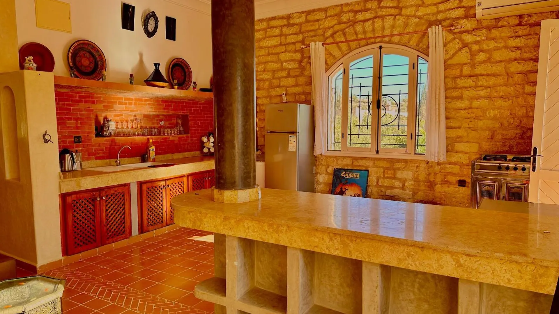 Quiet Oasis Luxury Stone Villa With Panoramic Views Near Essaouira