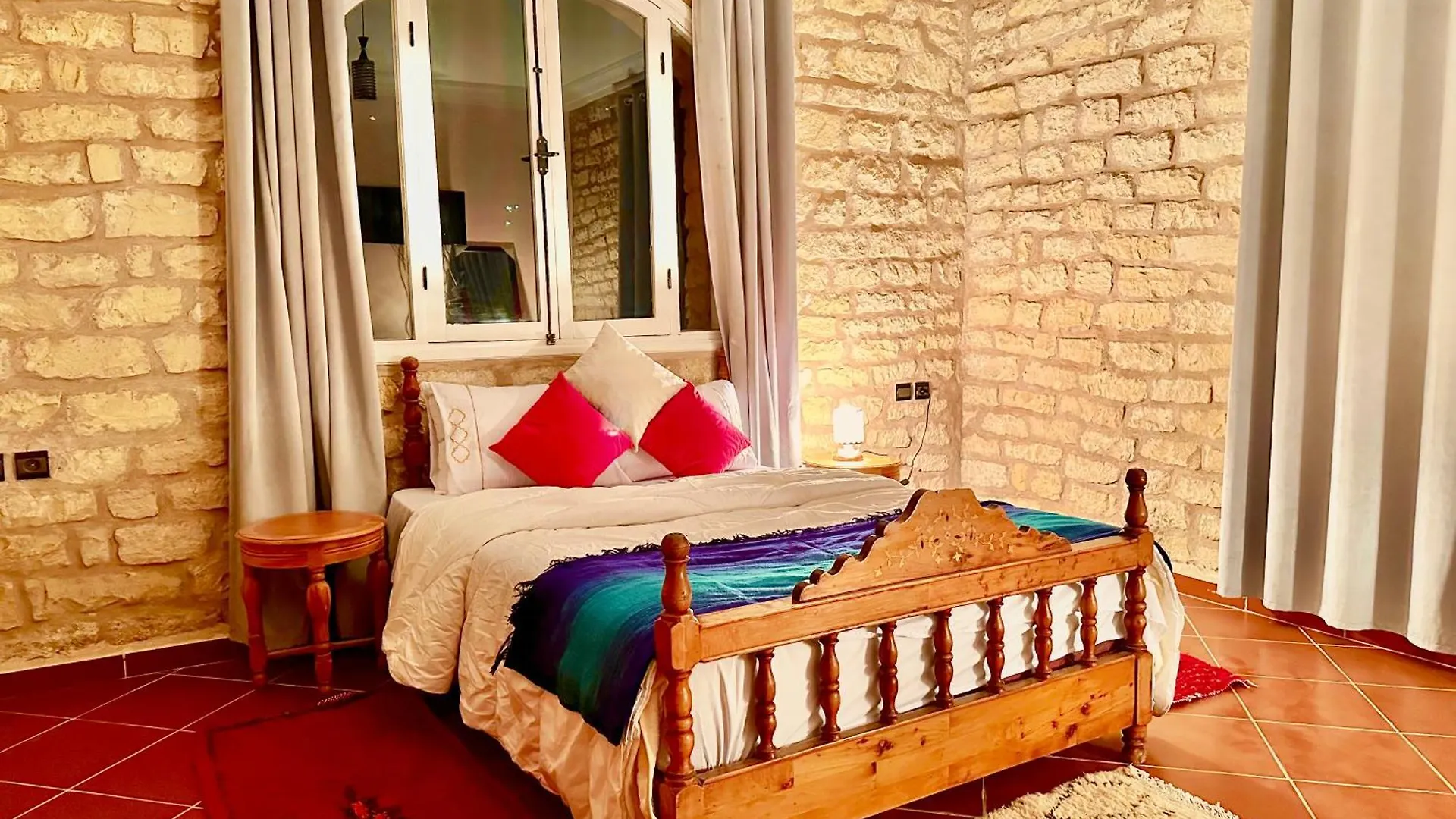 Quiet Oasis Luxury Stone Villa With Panoramic Views Near Essaouira